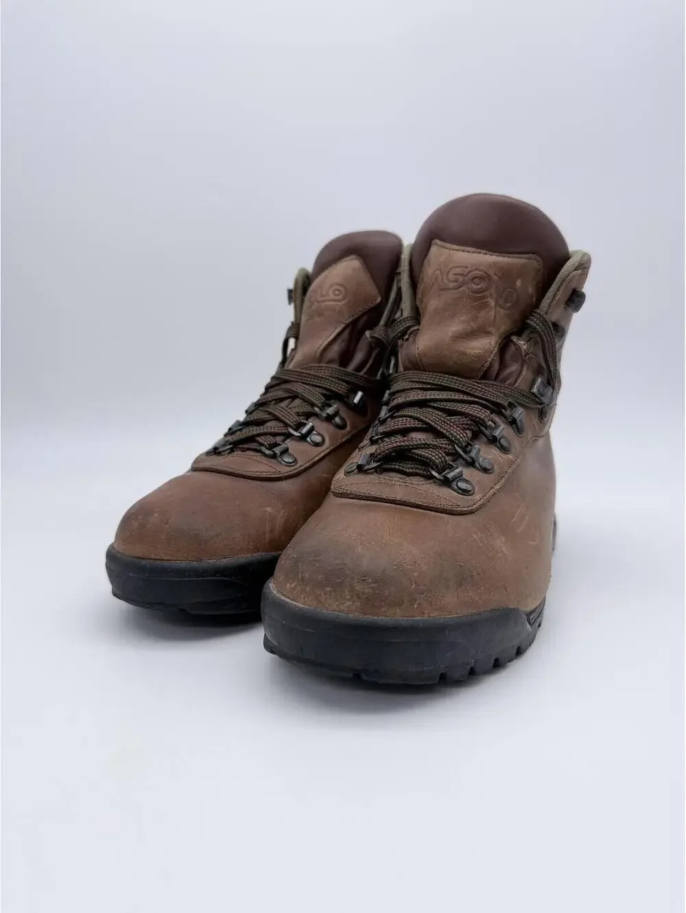 Asolo AFX 520 Women's Gore-Tex Leather Hiking Boots Brown Size 9 Vintage - Picture 4 of 13